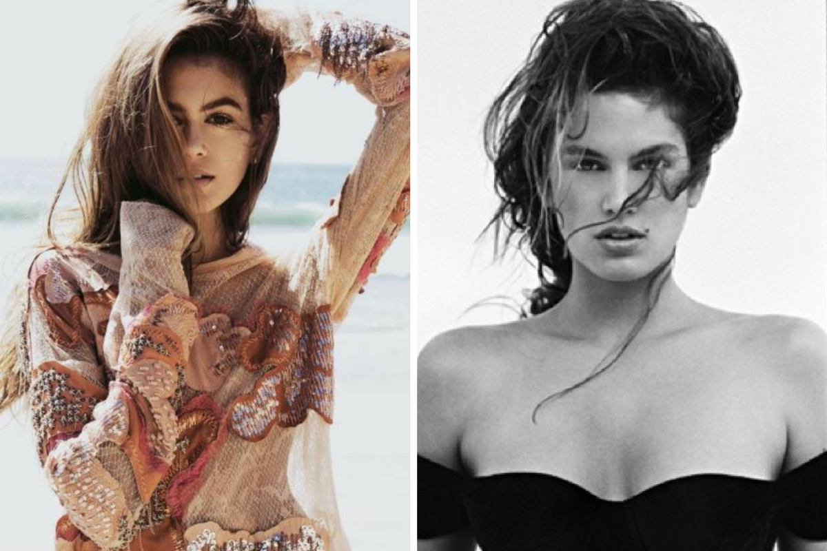 celebrity children lookalikes Cindy Crawford