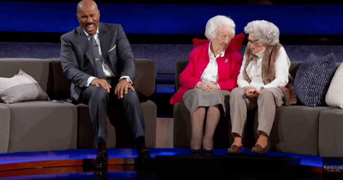 Steve Harvey Can't Handle Gramma and Ginga Cursing Up A Storm!