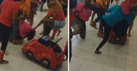 mall brawl