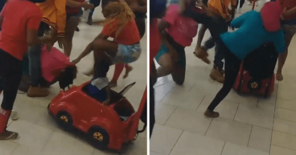 mall brawl