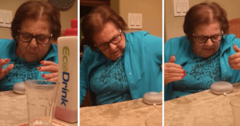 Grandma Uses Google Home