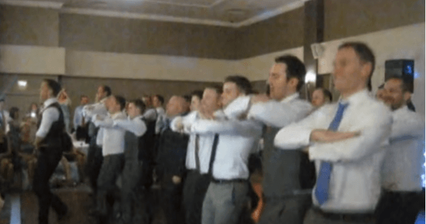 Irish wedding dance