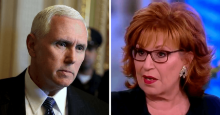 joy behar apologizes mike pence