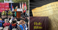 jesus banned graduation speech