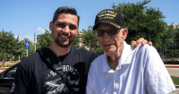 marine raises money veteran