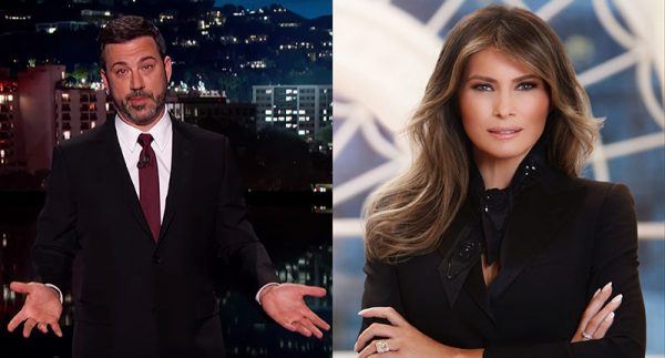 Jimmy Kimmel Melania tunnel