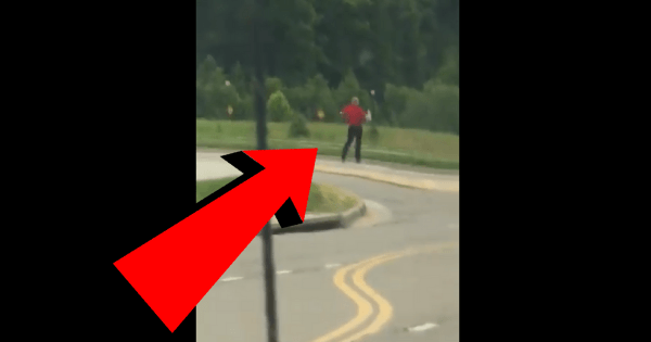 chickfila employee chases car