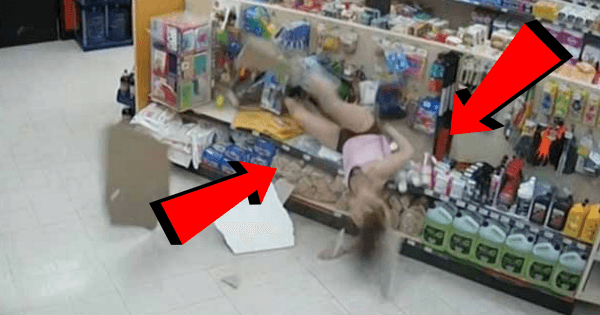 criminal falls through ceiling