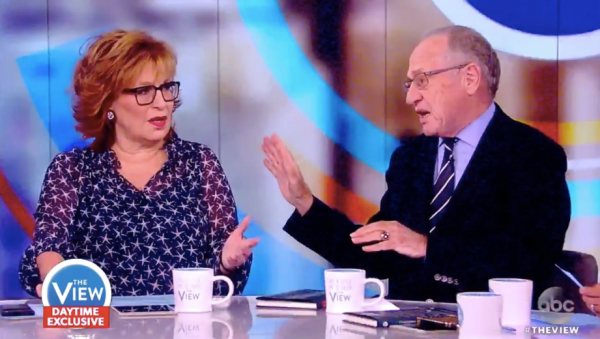 joy behar alan dershowitz