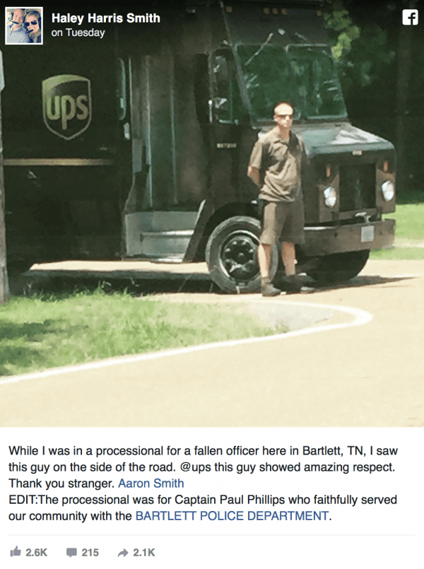 UPS driver