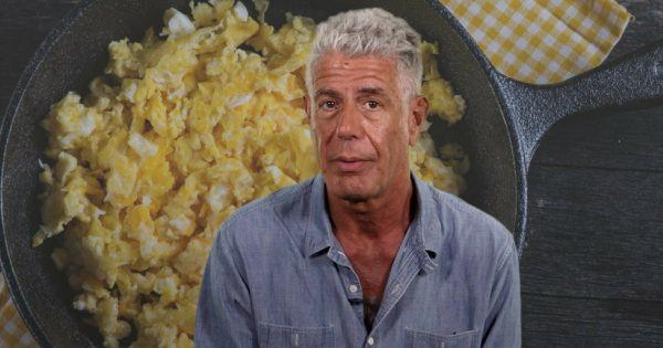 anthony bourdain scrambled eggs