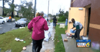 Hurricane Florence looting