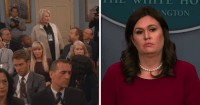 murphy brown sarah huckabee sanders