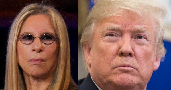 barbra streisand donald trump