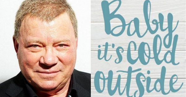 William Shatner Baby It's Cold Outside