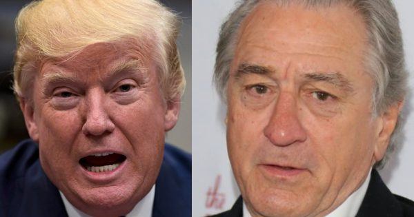 Robert De Niro Donald Trump