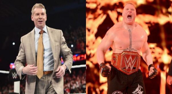 Vince McMahon Brock Lesnar