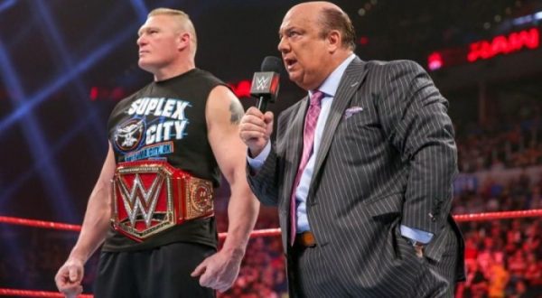 Brock lesnar and paul heyman