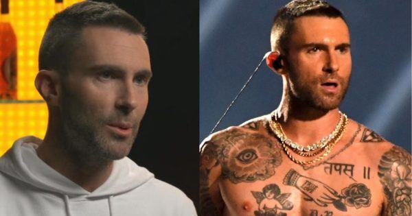 adam levine nipples super bowl