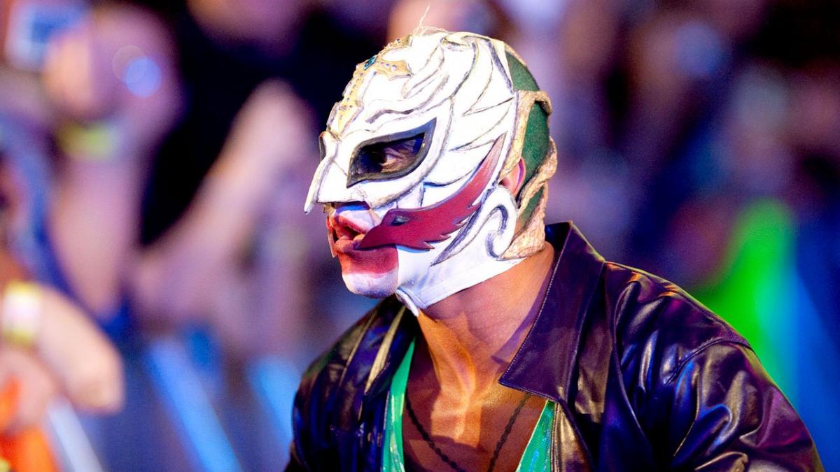 WrestleMania 25’s Rey Mysterio. 