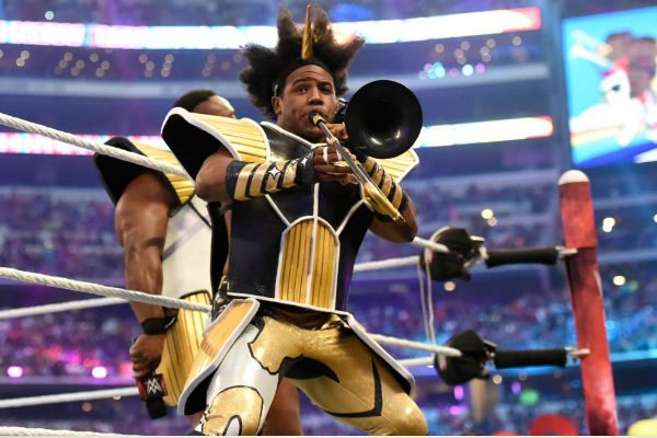 Image result for xavier woods dragon ball z