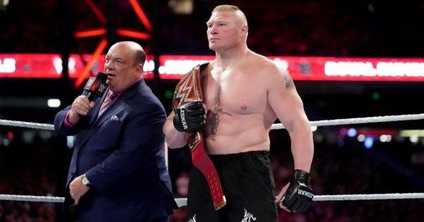 Brock Lesnar and Paul Heyman