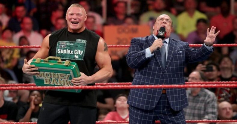 Brock Lesnar's MITB Cash-In Announce