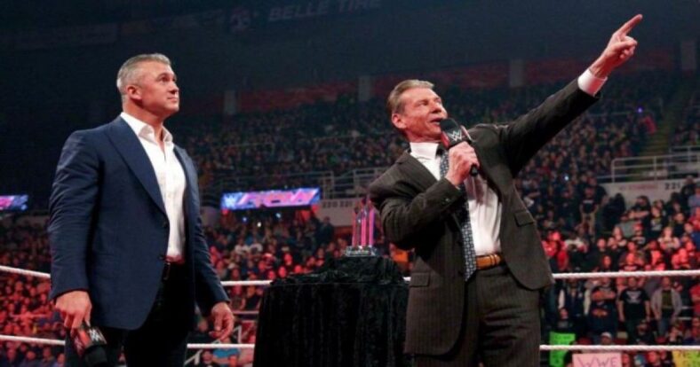 WWE Vince McMahon and Shane McMahon