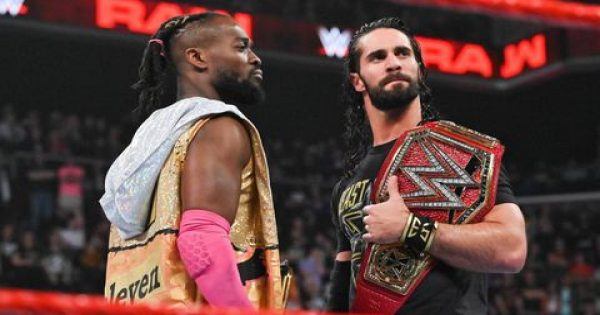 Kofi Kingston and Seth Rollins