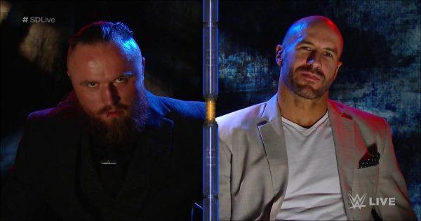 Cesaro and Aleister Black