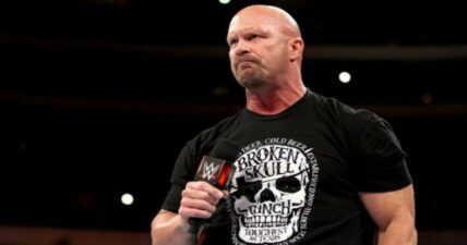 Steve Steve Austin Headed RAW