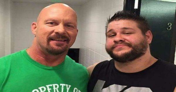 Stone Cold Steve Austin and Kevin Owens