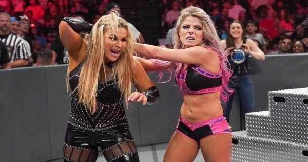 Alexa Bliss and Natalya