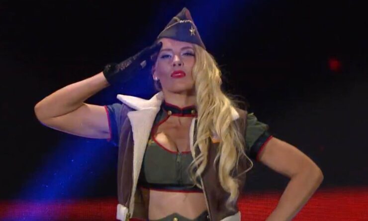 Lacey Evans Representing The Colors Of The USA (Photos)