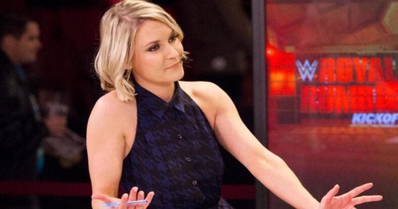 WWE Upset Renee Young