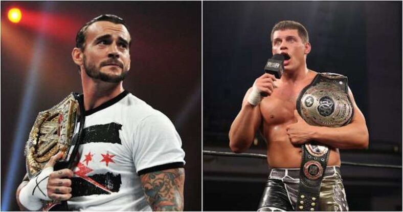 CM Punk and Cody Rhodes