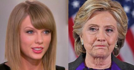 tayor swift hillary clinton 2016