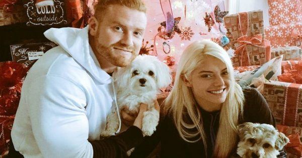 Buddy Murphy and Alexa Bliss