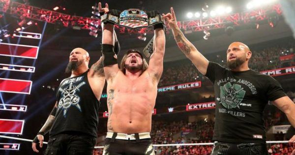 AJ Styles, Luke Gallows, And Karl Anderson WWE superstar draft