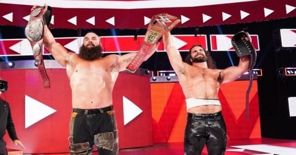 Seth Rollins and Braun Strowman