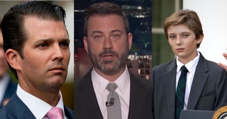 Donald Trump Jr. Jimmy Kimmel Joy Behar Trump children