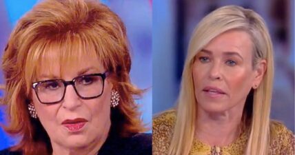 Joy Behar and Chelsea Handler discussed the topic of white privilege when the comedian appeared on "The View" to promote her new Netflix documentary.