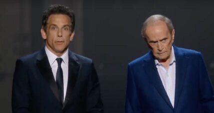 Bob Newhart and Ben Stiller