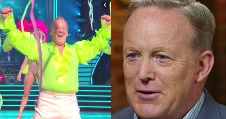 Former White House Press Secretary Sean Spicer says  "Dancing With The Stars" is his chance to show Hollywood that conservatives are “good people”.