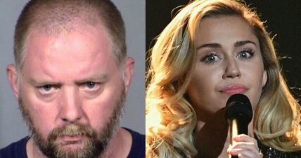 Man on "mission to impregnate" Miley Cyrus arrested at iHeartRadio performance Las Vegas blames Trump