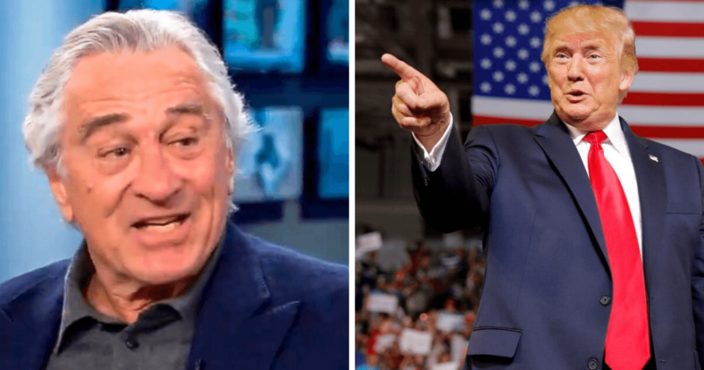 Robert De Niro f-bombs Trump and Fox News in "Reliable Sources" interview with Brian Stelter on CNN