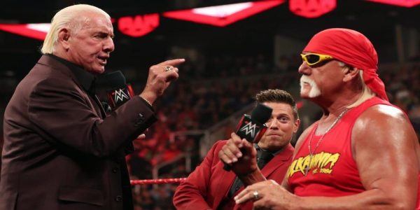 Hulk Hogan, Ric Flair and The Miz