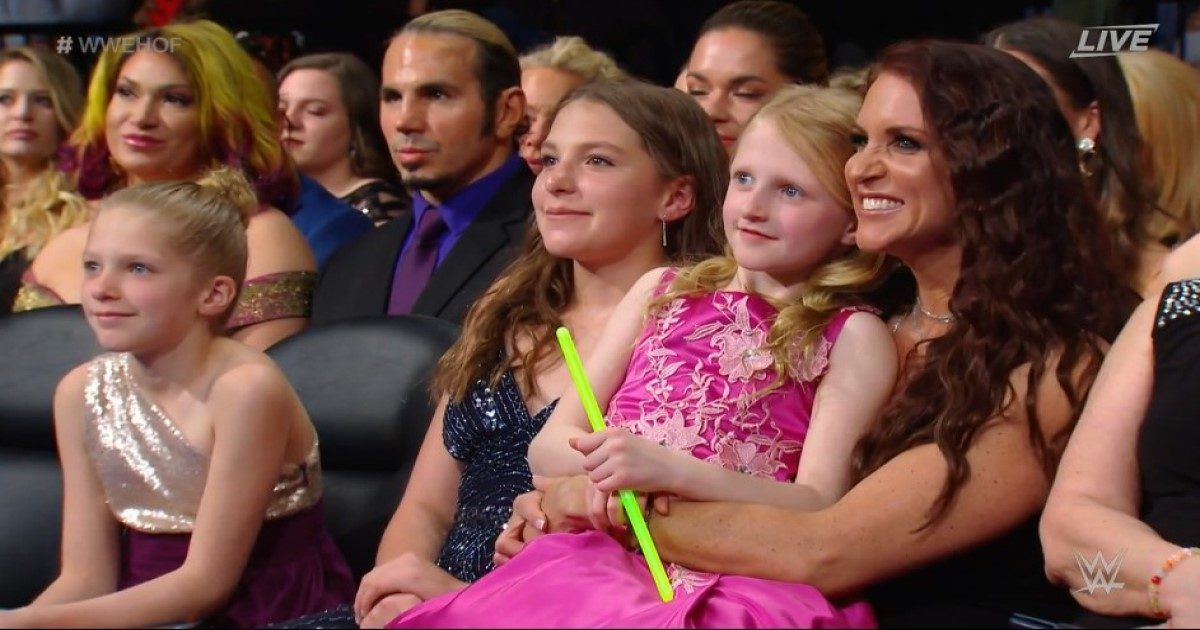 Stephanie McMahon And Triple H's Daughter Training To Be Wrestler