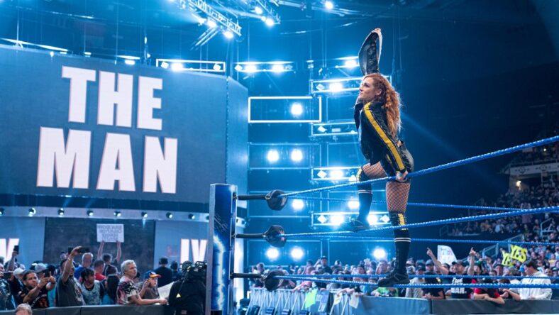 Photos Showing Becky Lynch's Transformation Into 'The Man'