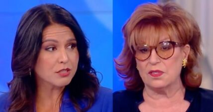 Tulsi Gabbard confronted Joy Behar on "The View" for parroting a recent smear by Hillary Clinton.